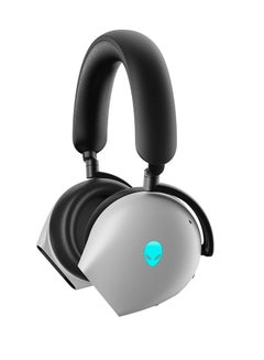 Alienware - Stereo Wireless Gaming Headset - Lunar Light