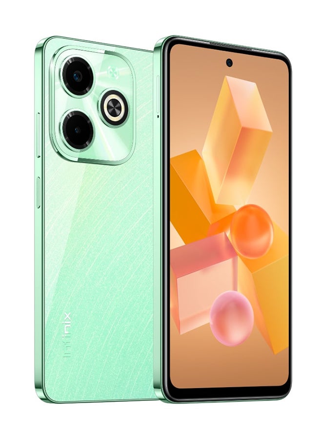 Infinix - Hot 40i Dual SIM StarFall Green 4+4GB RAM 128GB 4G - Middle East Version - Image 1