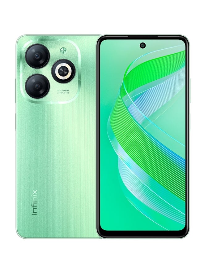 Infinix - Smart 8 Dual SIM Crystal Green 4+4GB RAM 128GB 4G - Middle East Version - Image 1