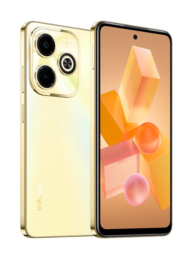 Infinix - Hot 40i Dual SIM Horizon Gold 4+4GB RAM 128GB 4G - Middle East Version - Image 1