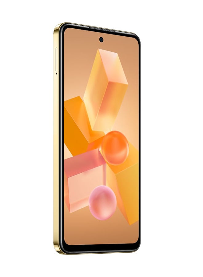 Infinix - Hot 40i Dual SIM Horizon Gold 4+4GB RAM 128GB 4G - Middle East Version - Image 1