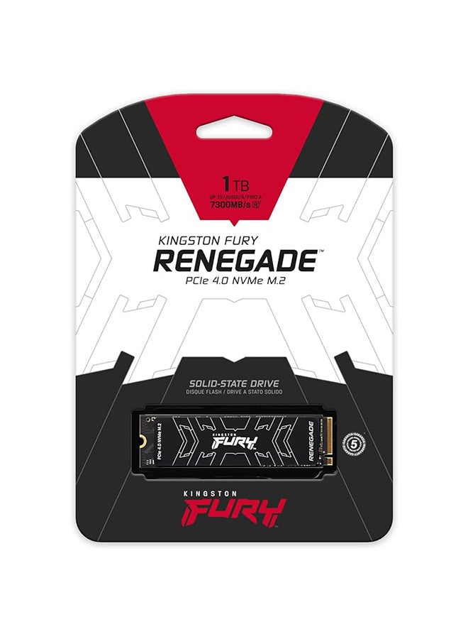Kingston - Fury Renegade M.2 2280 TLC NVMe 1 TB - Image 1