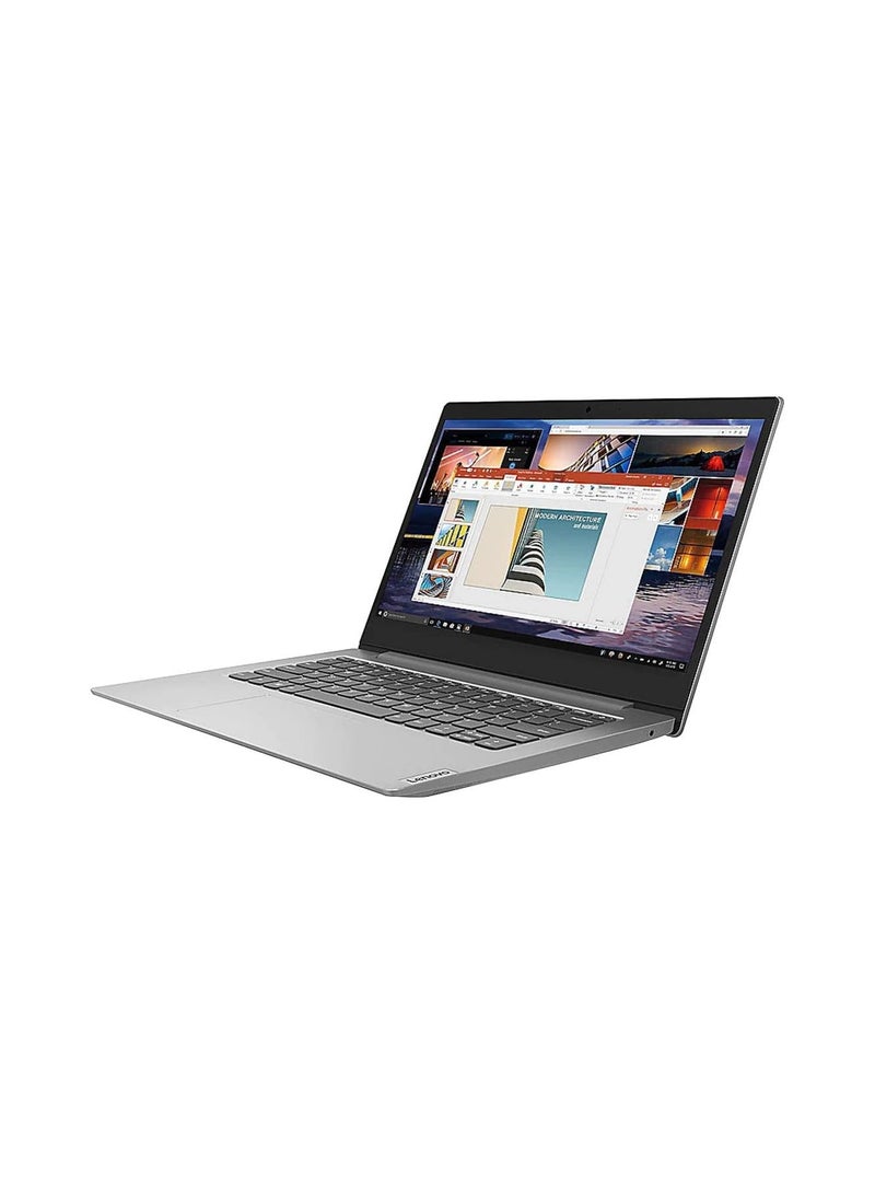 Lenovo - IdeaPad 1-14IGL05 (Upgraded Version) Laptop With 14-inch Full HD Display, Celeron N4020 Processor/4GB RAM DDR4/128GB SSD/Intel UHD Graphics/Windows 10 Pro/ English/Arabic Grey - Image 1
