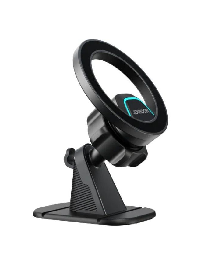 JOYROOM Fits MagSafe Car Mount Dashboard Super Stable Magnetic Car Phone Mount Fit For iPhone 15 14 13 12 Pro Max Plus Mini And MagSafe Case & All Phone Black - Image 1