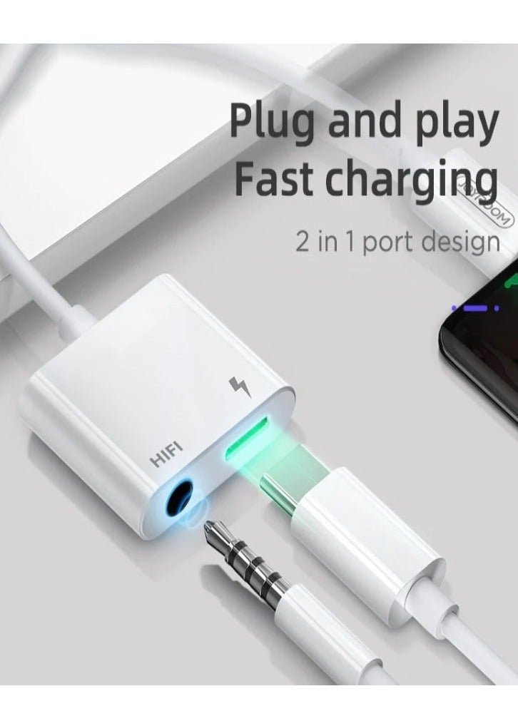 جوي روم كابل تحويل الصوت من النوع C إلى 3.5 مم / محول الصوت من النوع C إلى HIFI+PD - Image 3