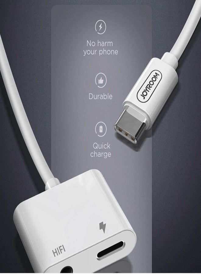 جوي روم كابل تحويل الصوت من النوع C إلى 3.5 مم / محول الصوت من النوع C إلى HIFI+PD - Image 4
