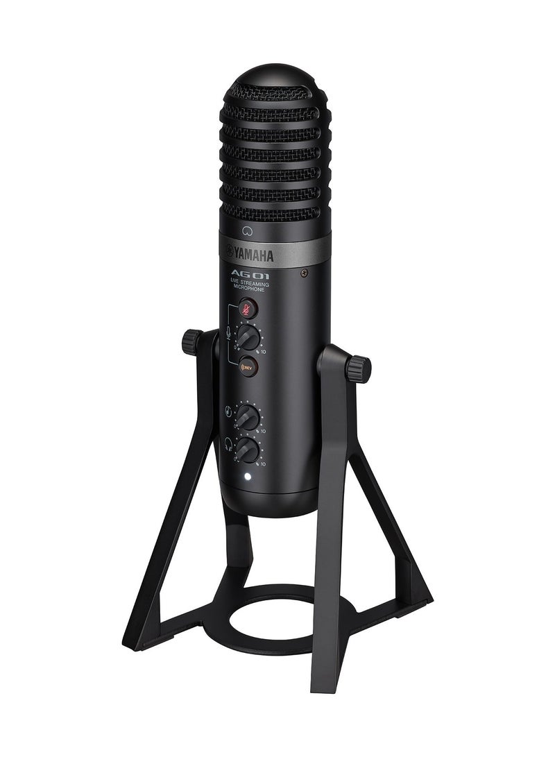 YAMAHA AG01B USB Microphone AG01B Black - Image 2