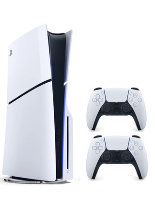 PlayStation 5 Slim Disc Console Ksa Version With Extra Controller - pnsku/N70024184V/45/_/1700114805/57b6f4a9-9d74-495f-9c1d-0ac21c34c7de
