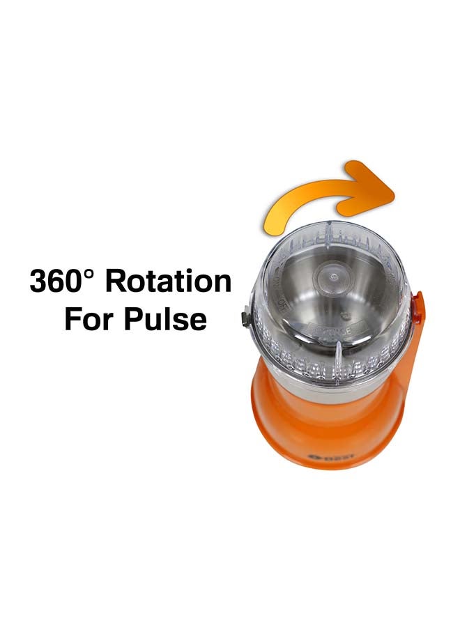 Techno Best Plastic Coffee Grinder 0.1 kg 250 W BCG-001 Orange  - Image 4