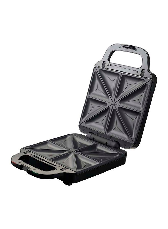 Techno Best 3-In-1 4 Slice Large Sandwich Maker 1400 W BSM-04S Silver  - Image 5