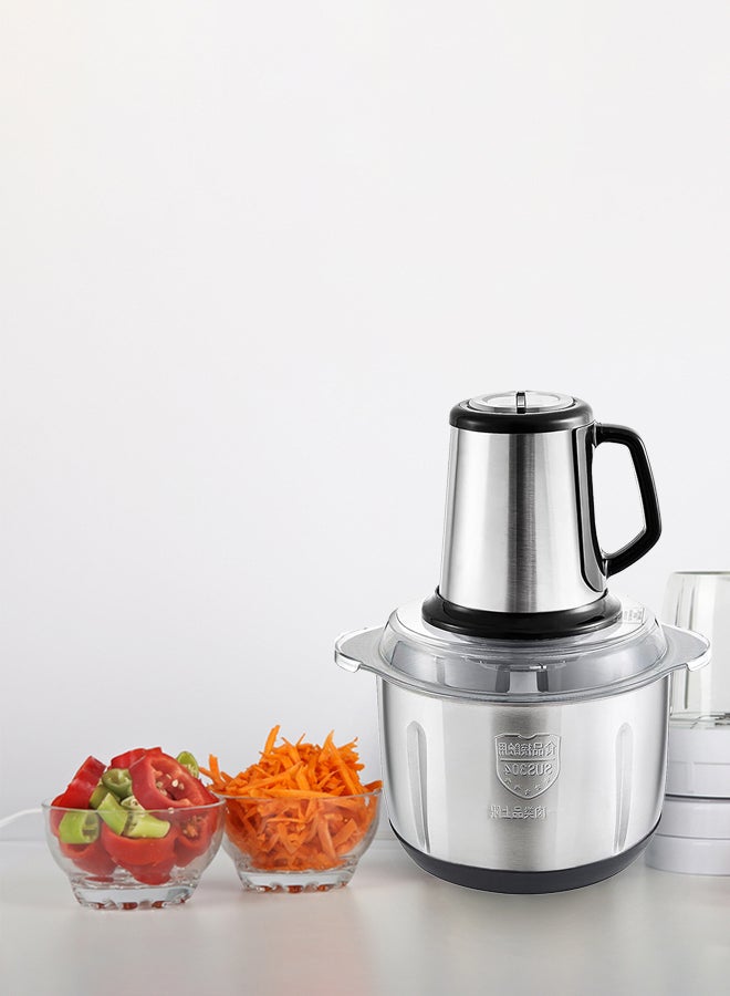 Techno Best Food Chopper 5 L 500 W BSC-05L Silver  - Image 2