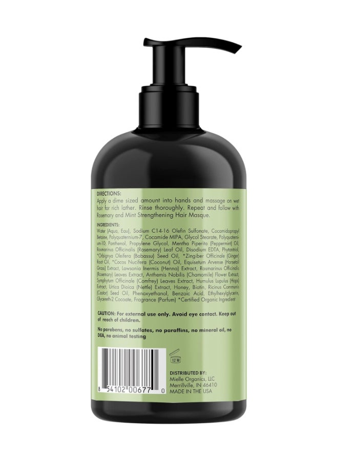 MIELLE - Rosemary And Mint Strengthening Shampoo 355ml - Image 1