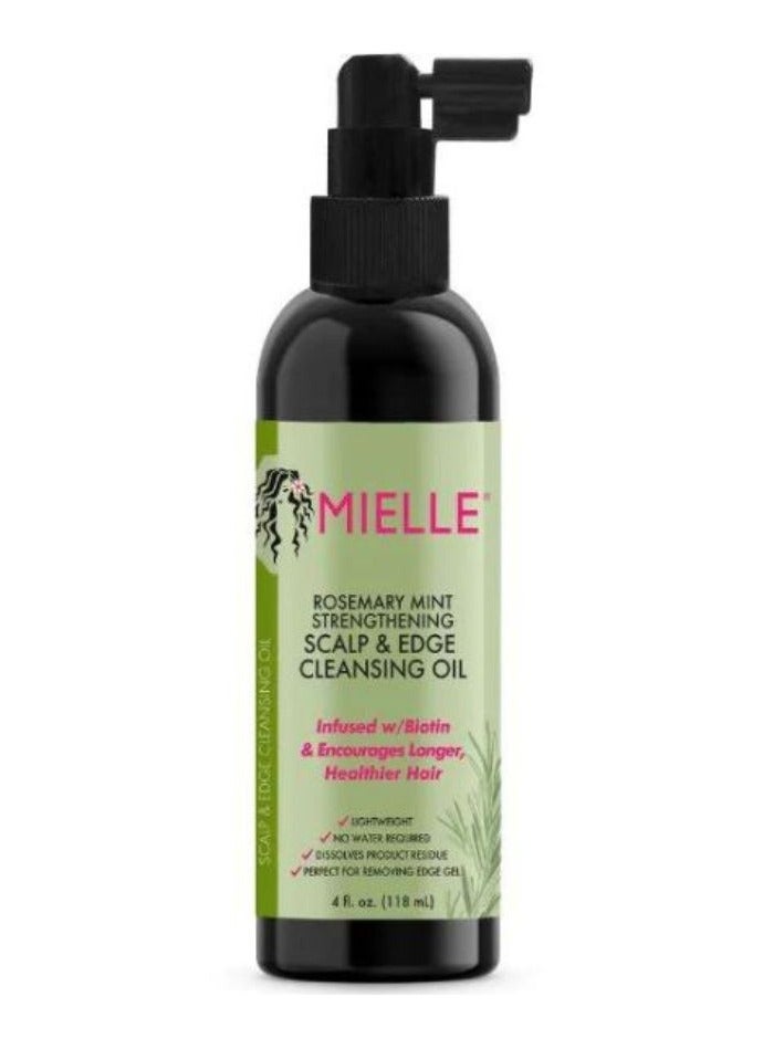 MIELLE Rosemary Mint Strengthening Scalp & Edge Cleansing Oil 118ml - Image 1