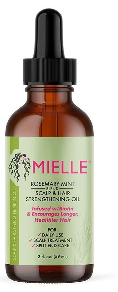 Rosemary Mint Scalp & Hair Strengthening Oil Infused W/Biotin & Encourages Growth 59ml