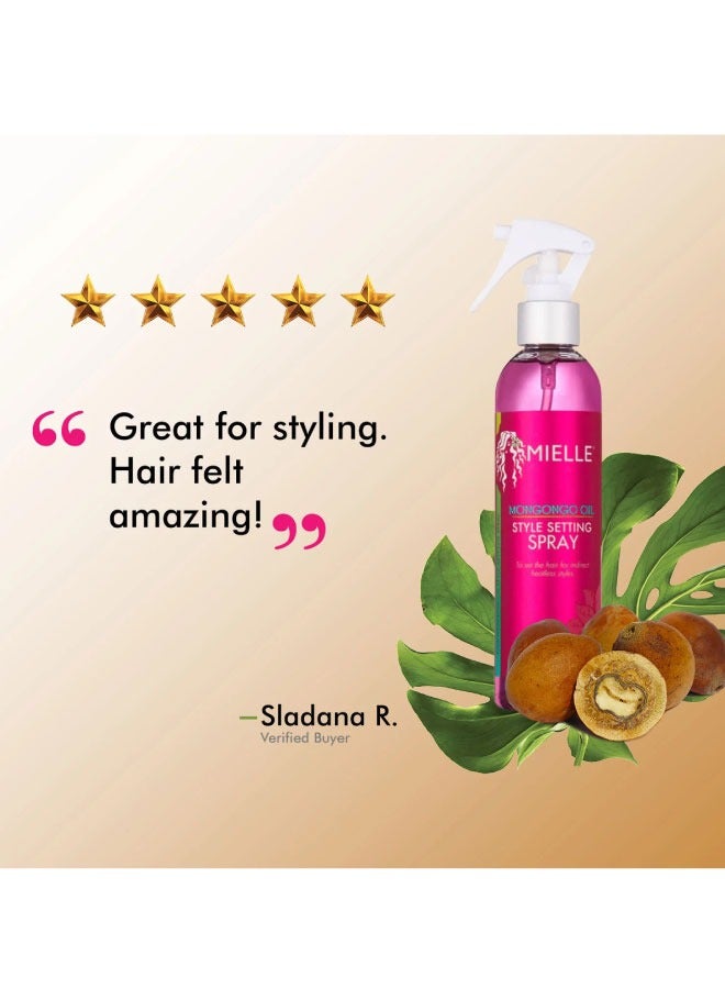 MIELLE Mongongo Oil Style Setting Spray 8Oz 240ml  - Image 3