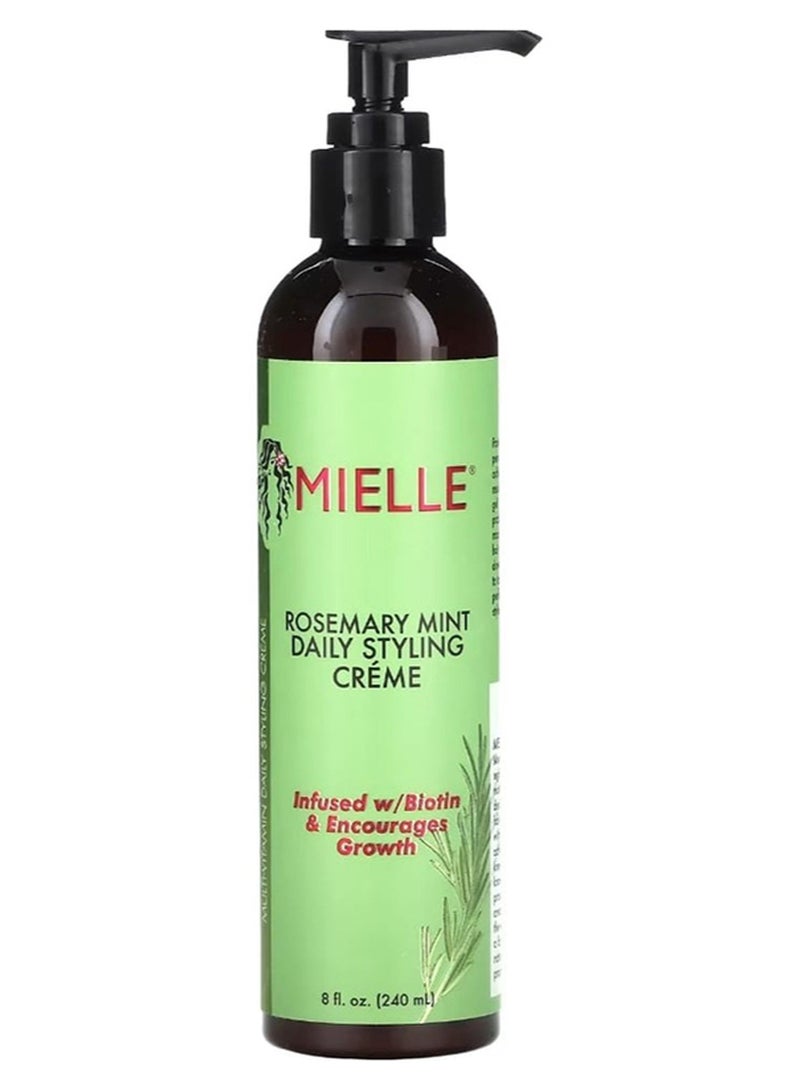 MIELLE Rosemary Mint Daily Styling Creme 240ml - Image 1
