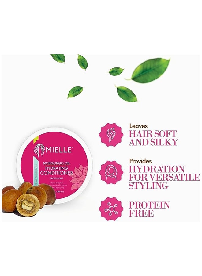 MIELLE - Mongongo Oil Hydrating Conditioner Protein Free 240ml - Image 1