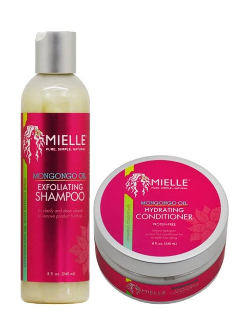 Mongongo Oil Shampoo And Conditioner Set 480ml
