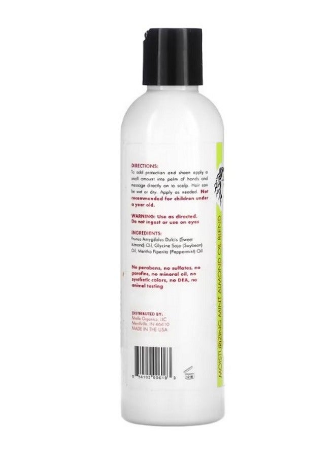 MIELLE Almond Oil Blend Mint 8 Fl Oz 240 Ml  - Image 2