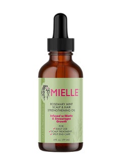 MIELLE Rosemary Mint, Scalp & Hair Oil, Infused W/Biotin  (Pack Of 4)  - Image 4