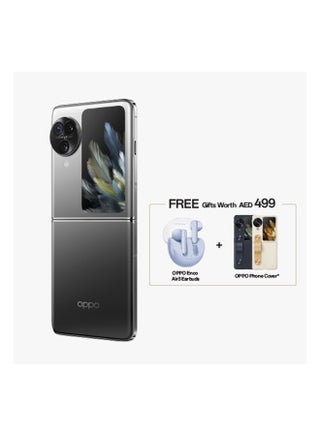 Find N3 Flip Dual SIM Sleek Black 12GB RAM 256GB 5G with Oppo Enco Air earbuds - UAE Version - pnsku/N70024361V/45/_/1700723677/935dac68-0fb4-4b48-8bef-3d7f169d68dc