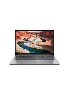 Ideapad 1i 15.6-Inch Display, Core i5-1235U Processor/16GB RAM/512GB SSD/Intel Iris/Iris Plus Graphics/Windows 11 Home English Cloud Grey