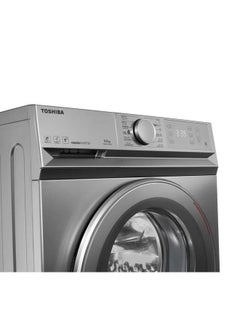 Toshiba Front Load Automatic Washing Machine,Inverter Motor 9 kg TW-BL100A4EG(SS) silver  - Image 4