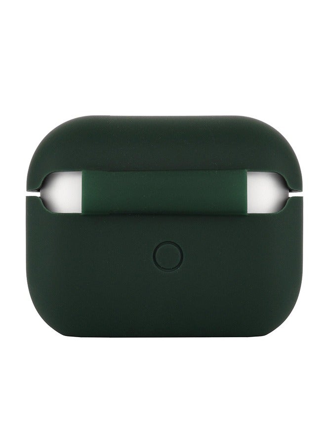 هايفن حافظة Apple AirPods Pro الجيل الثاني من السيليكون بلس باللون الأخضر - Image 2