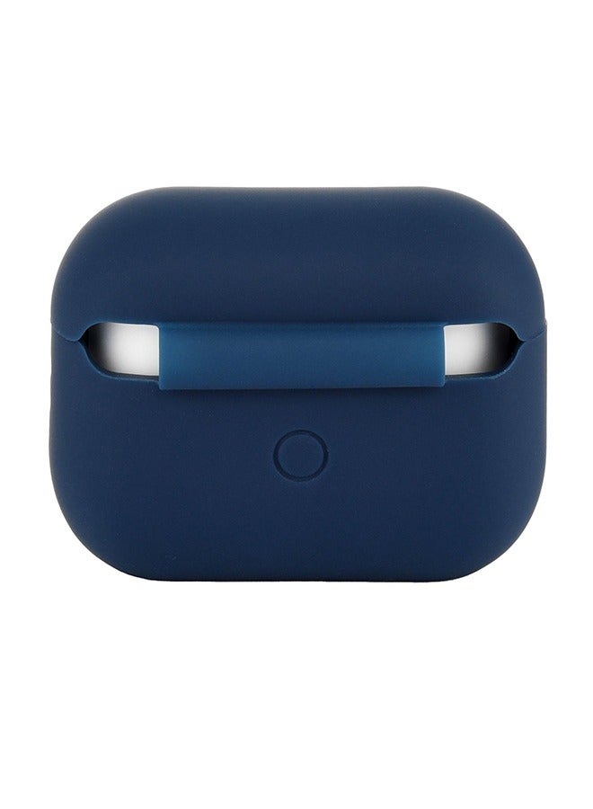 هايفن حافظة Apple AirPods Pro الجيل الثاني من السيليكون بلس باللون الأزرق - Image 2