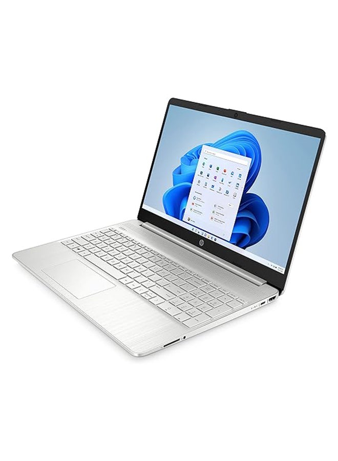 HP Laptop 15.6-Inch Display, Core i3-1115G4 Processor/4GB RAM/256GB SSD/Intel® UHD Graphics/Windows 11 Home English/Arabic Natural silver  - Image 3