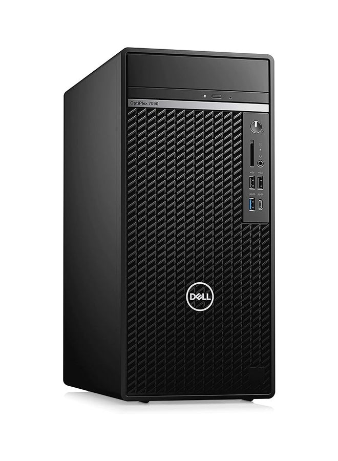 DELL Optiplex 7000 7090 Tower PC, 16GB RAM/256GB SSD/Integrated Graphics/Windows 10 Pro Black  - Image 1