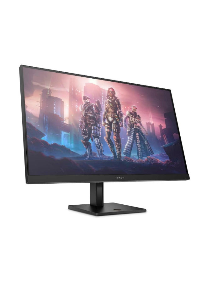 HP - 31.5" Inch OMEN 32Q Flat Gaming Monitor (2560x1440) with 165Hz Refresh Rate, IPS, QHD, 1ms Response Time, AMD FreeSync Premium, DisplayPort and 2x HDMI 2.0 - 780K0AS | Black - Image 1