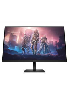 31.5" Inch OMEN 32Q Flat Gaming Monitor (2560x1440) with 165Hz Refresh Rate, IPS, QHD, 1ms Response Time, AMD FreeSync Premium, DisplayPort and 2x HDMI 2.0 - 780K0AS | Black
