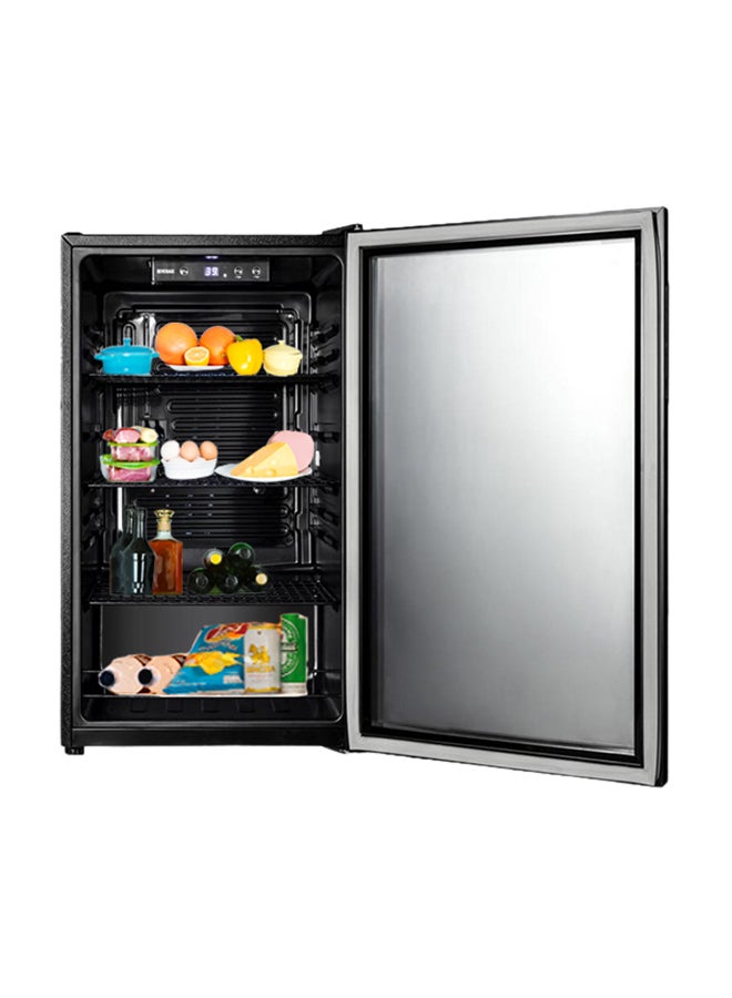 Techno Best - Single Glass Door Display Refrigerator 126 L BRD-126L Black - Image 1