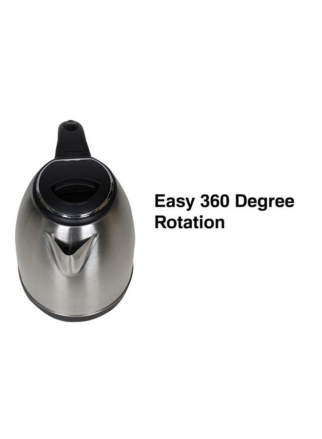 Techno Best Electric Kettle - Stainless Steel 1.8 L 1500 W BSK-002 Silver  - Image 5