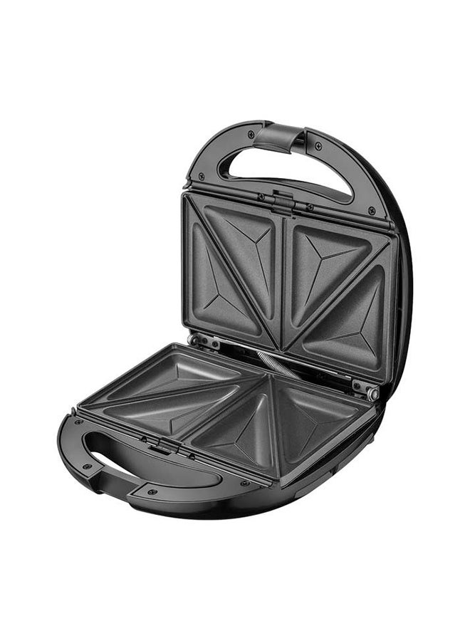 Techno Best 3-In-1 2 Slice Sandwich Maker 850 W BSM-02S Silver  - Image 5