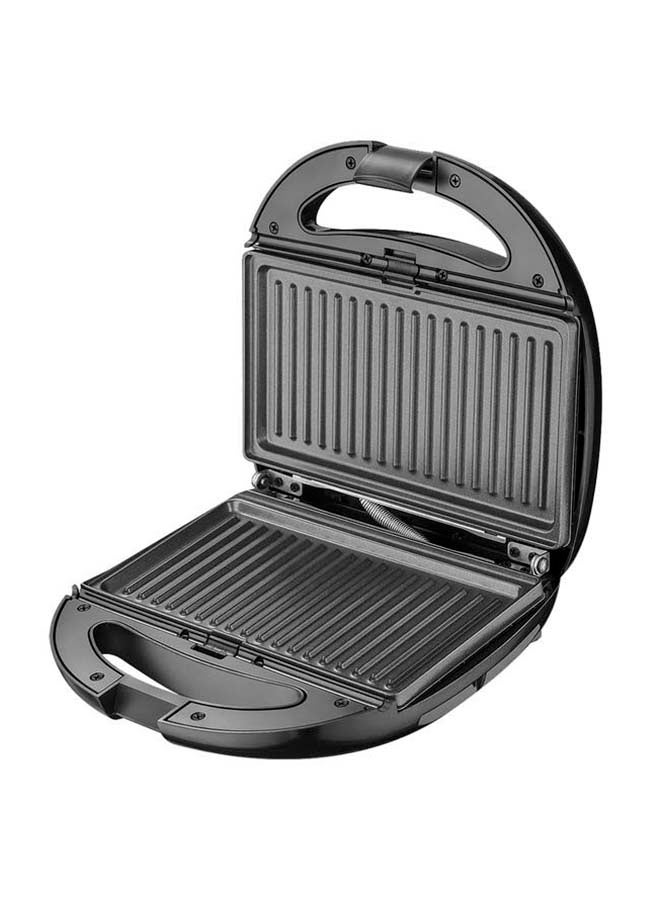 Techno Best 3-In-1 2 Slice Sandwich Maker 850 W BSM-02S Silver  - Image 4
