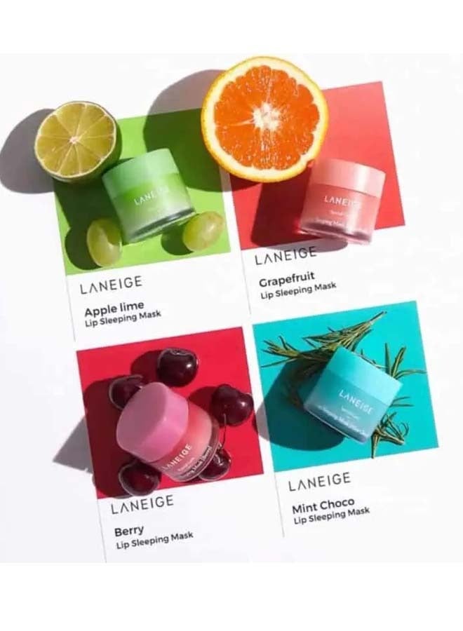 LANEIGE - Lip Sleeping Mask Mini Kit 4 Scented Collections – Travel Exclusive 32grams - Image 1