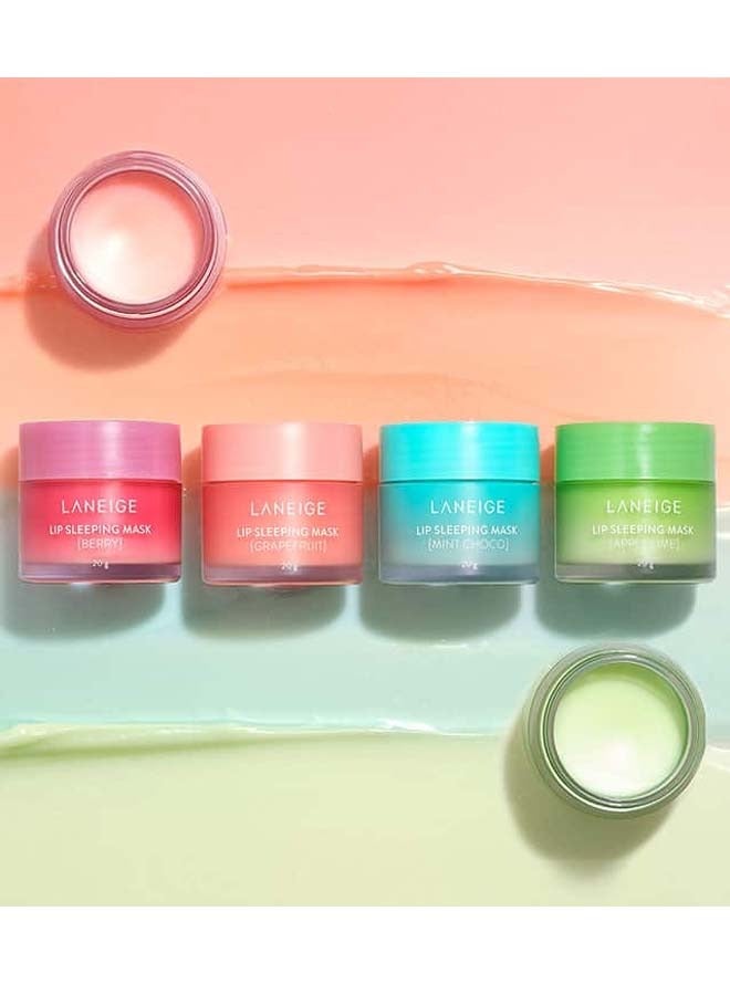 LANEIGE - Lip Sleeping Mask Mini Kit 4 Scented Collections – Travel Exclusive 32grams - Image 1