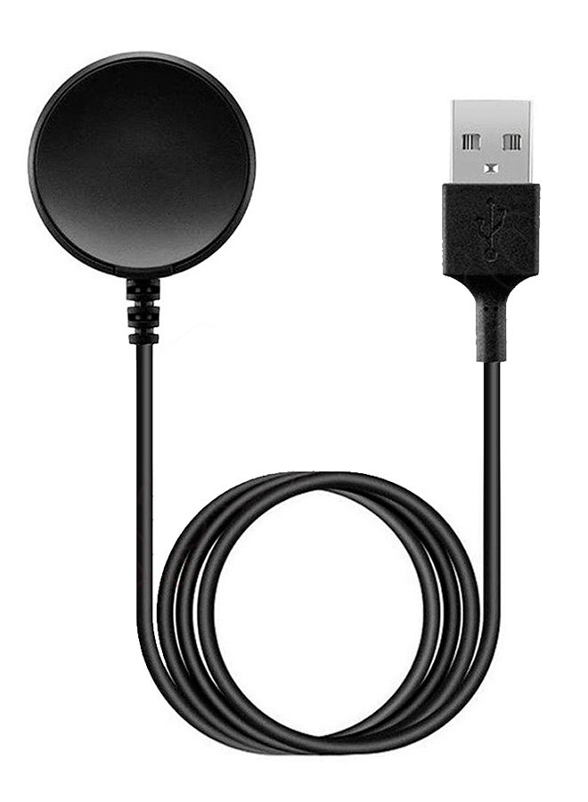 MARGOUN Wireless Charging Cable Dock Stand For Galaxy Watch Compatible With Samsung Galaxy Watch 3/Active/Active 2 Charger Dock Black  - Image 1
