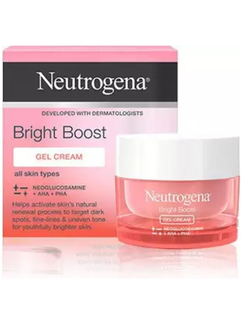 Neutrogena Bright Boost Gel Cream - 50ml 