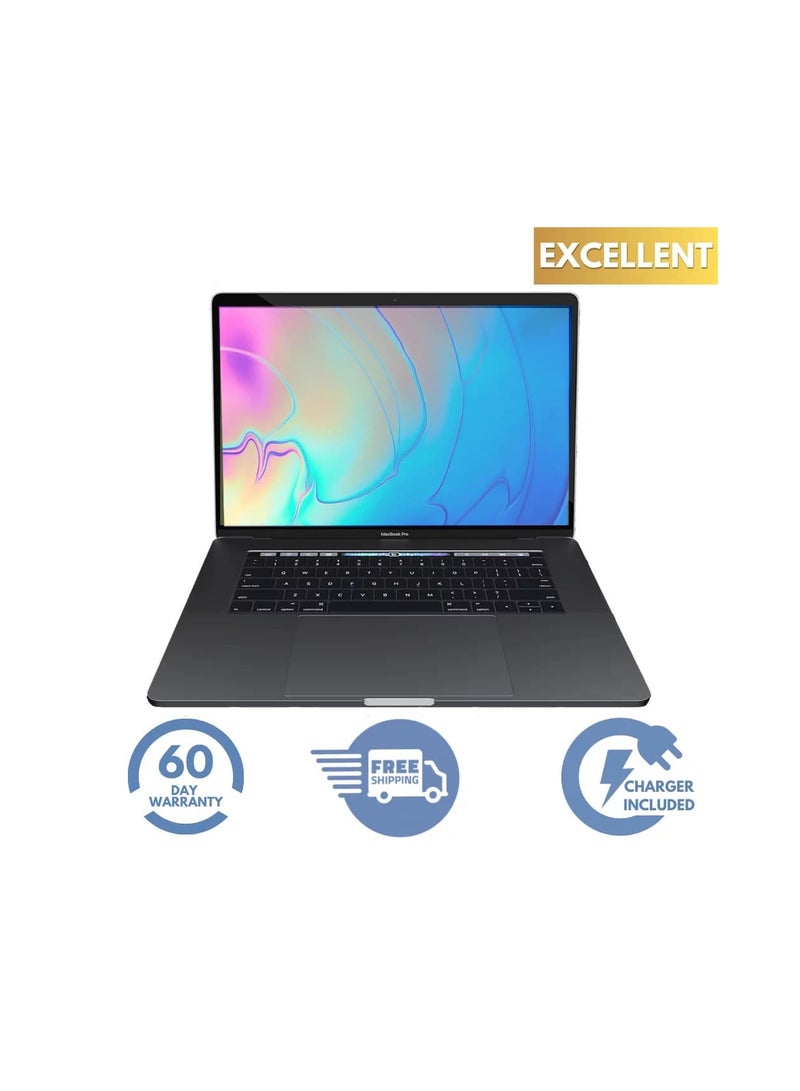 أبل - ماك بوك برو لابتوب، 16 بوصة، انتل كور i7، 16 جيجا رام، 512 جيجا اس اس دي، مساحة MVVJ2LL/A إنجليزي/عربي رمادي - Image 1