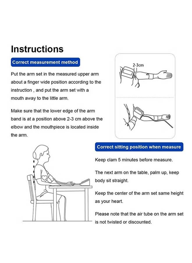 Spa Care Upperarm Blood Pressure Monitor Cka-155 - Image 4