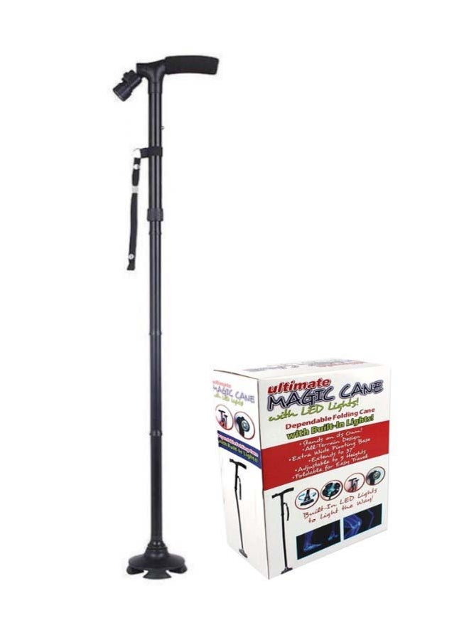 Spa Care - Magic Cane Foldable And Adjustable Walking Stick With Led Lights - Image 1
