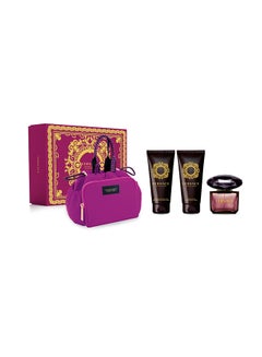 VERSACE Crystal Noir EDT EDT Natural Spray Gift Set 90ml 