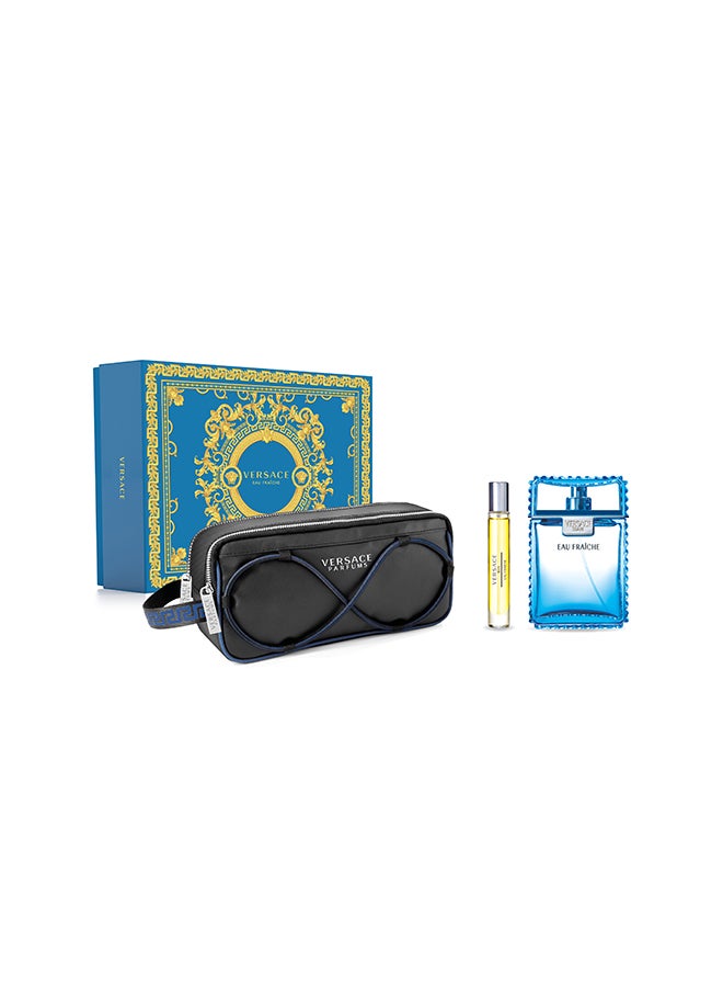 فيرزاتشي مجموعة هدايا الرذاذ الطبيعي Eau Fraiche EDT 