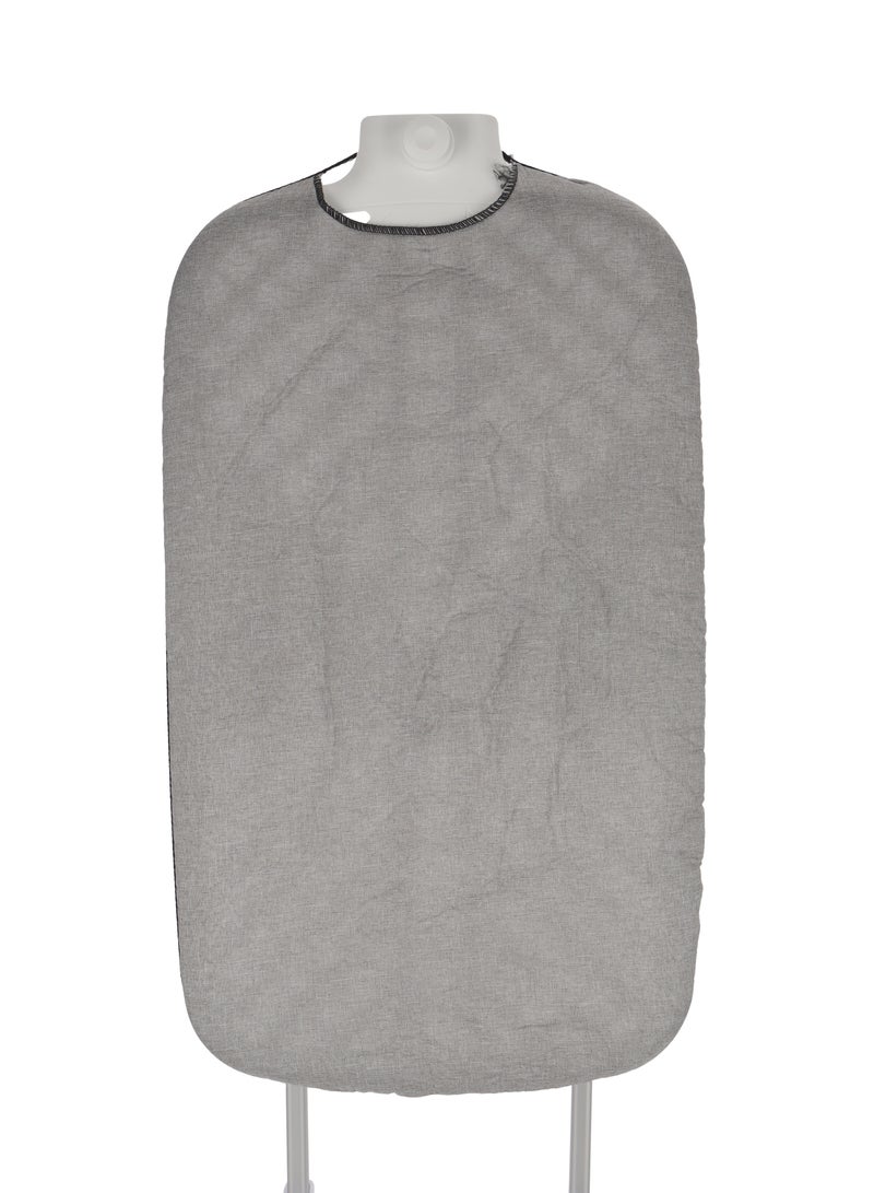 KRYPTON - Garment Steamer With Automatic Shut Off, Adjustable Pole, with Ironing Board/ Suitable for All Kinds of Fabric, Softens, Straightens and Removes Wrinkle 1.6 L 1800 W KNGS6565 white - Image 1