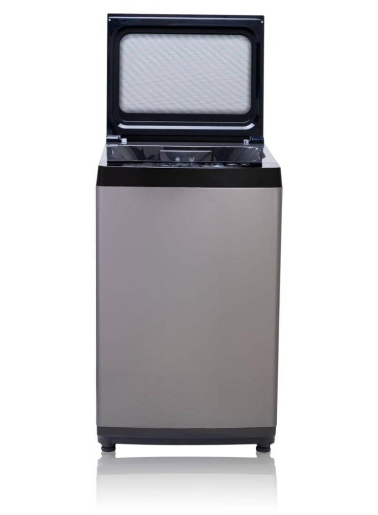 Toshiba Top Load Washing Machine, Great Waves, Water Shield Filter, Memory, Quick Wash 15Min - 8 kg AW-J800AUPEG(SK) Silver