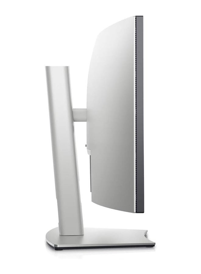 DELL 34-Inch U3421WE UltraSharp USB-C WQHD (3440x1440) Curved Monitor, 60Hz, IPS, 5ms, Built-in Speakers, 2x USB-C, DisplayPort, 2x HDMI, 5x USB, 3 Year Warranty Silver  - Image 4