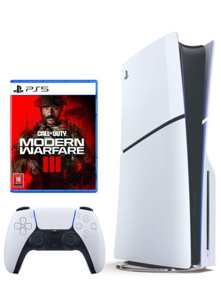 PlayStation 5 Disc Console (Slim) With Call Of Duty Modern Warfare III - pnsku/N70024611V/45/_/1700195500/66371708-6184-445f-9b72-c2d10996e6db